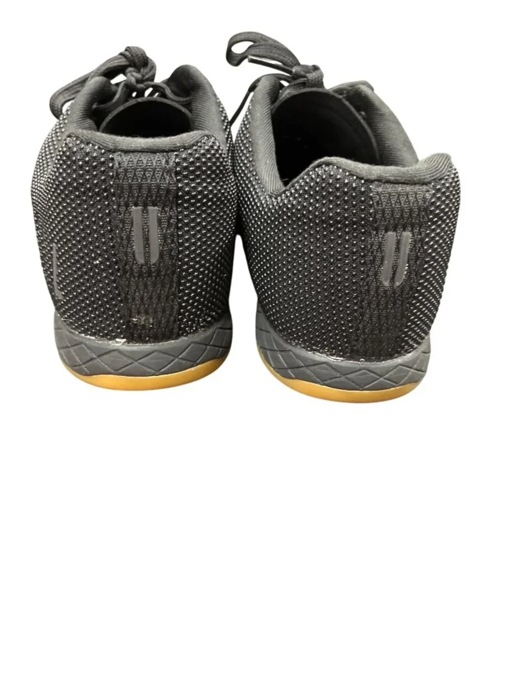 No Bull mens black fiber speckled low top sneakers sz 10 SKU 10-708